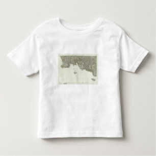 Camiseta Infantil Mapa gravado de France 2