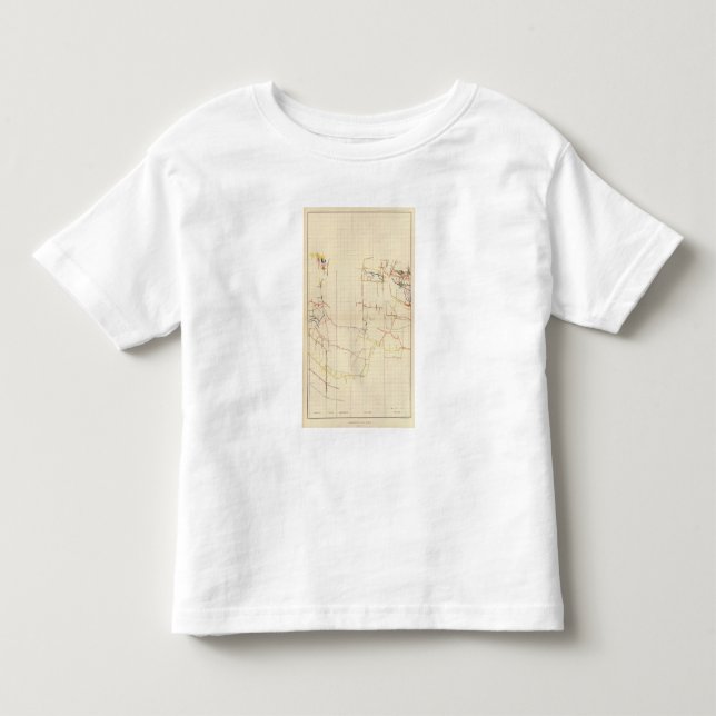 Camiseta Infantil Mapas de mina número de Comstock V (Frente)