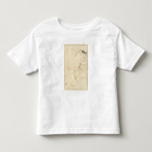 Camiseta Infantil Mapas de mina número de Comstock VII