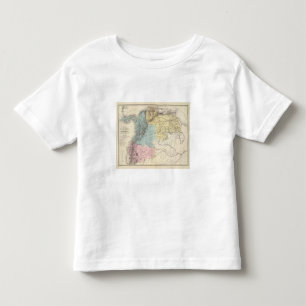 Camiseta Infantil Mapas militares históricos de Venezuela