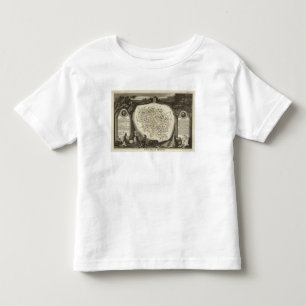 Camiseta Infantil Mapas ocos