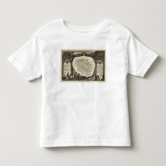 Camiseta Infantil Mapas ocos (Frente)