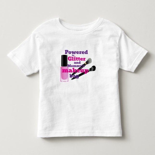 Camiseta Infantil Maquiagem  (Frente)