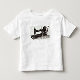 Camiseta Infantil "Máquina de costura da família nova" do cantor,