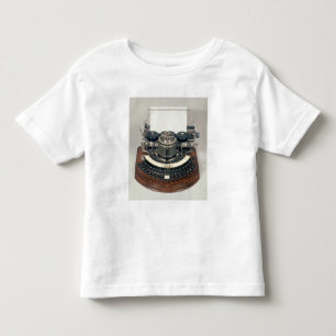 Camiseta Infantil Máquina de escrever de Hammond, com o teclado