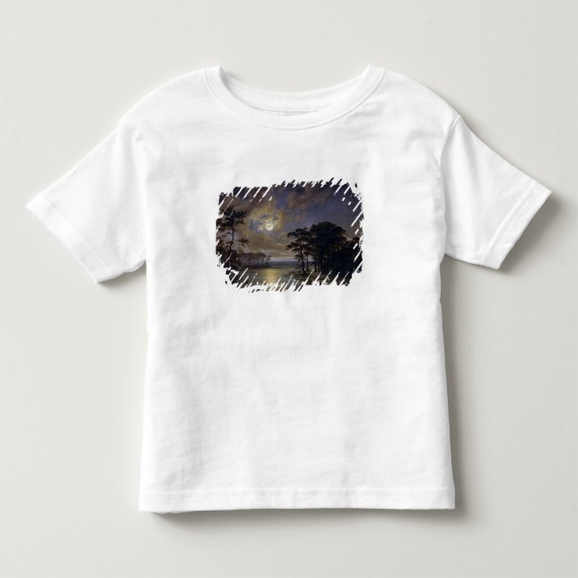 Camiseta Infantil Mar de Holstein - luar, 1847 (Frente)