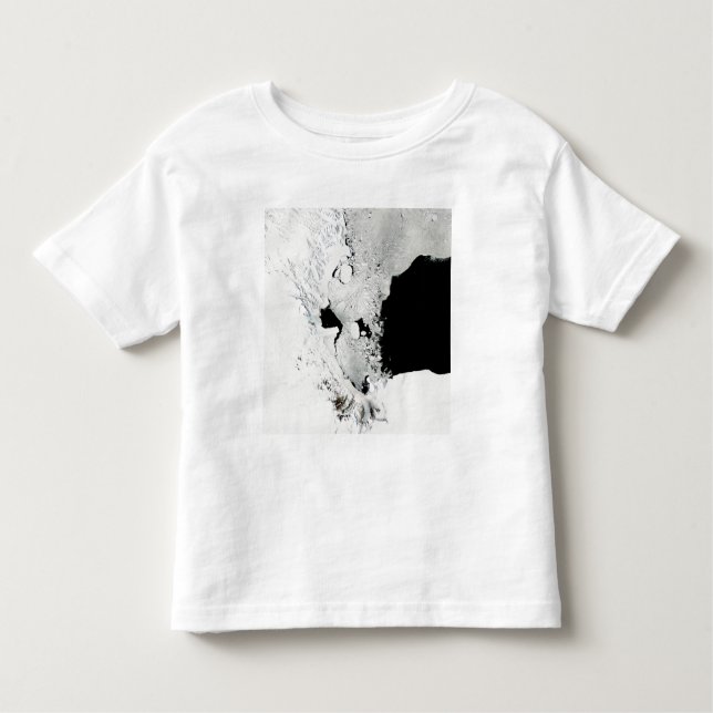 Camiseta Infantil Mar de Ross, Antártica (Frente)