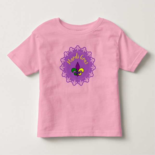 Camiseta Infantil Mardi Gras (Frente)