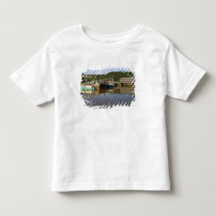 Camiseta Infantil Maré média na Baía de Fundy em St. Martins, New