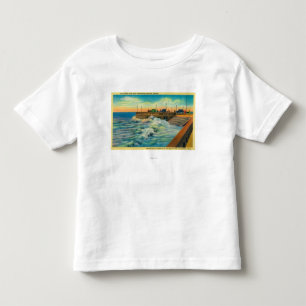 Camiseta Infantil Marés altas em PromenadeSeaside, OU