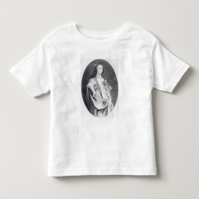 Camiseta Infantil Margaret Cavendish, duquesa de Newcastle (Frente)