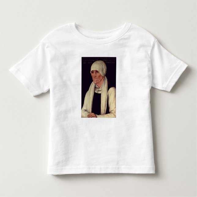 Camiseta Infantil Margarethe Luther, mãe de Martin Luther (Frente)