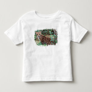 Camiseta Infantil Margay, Leopardus wiedi, Nativo do México até