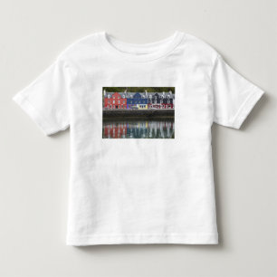 Camiseta Infantil Margem, Tobermory, Ilha de Mull, Escócia,