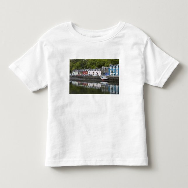 Camiseta Infantil Marginal, Tobermory, Ilha de Mull, Escócia, 2 (Frente)