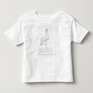 Camiseta Infantil Marie-Antoinette a caminho de sua execução