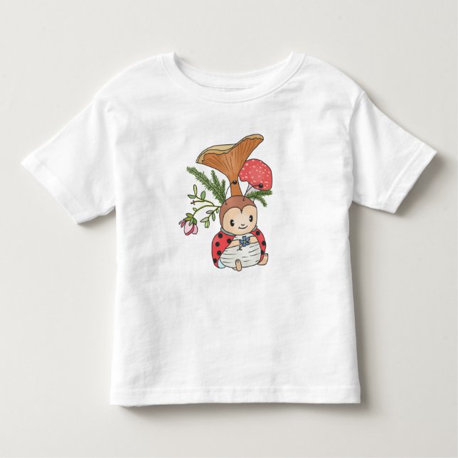 Camiseta Infantil Marienkäfer  (Frente)