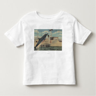 Camiseta Infantil Marineland, Florida - vista do Pudgy