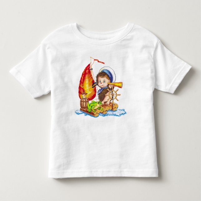 Camiseta Infantil Marinheiro bravo (Frente)