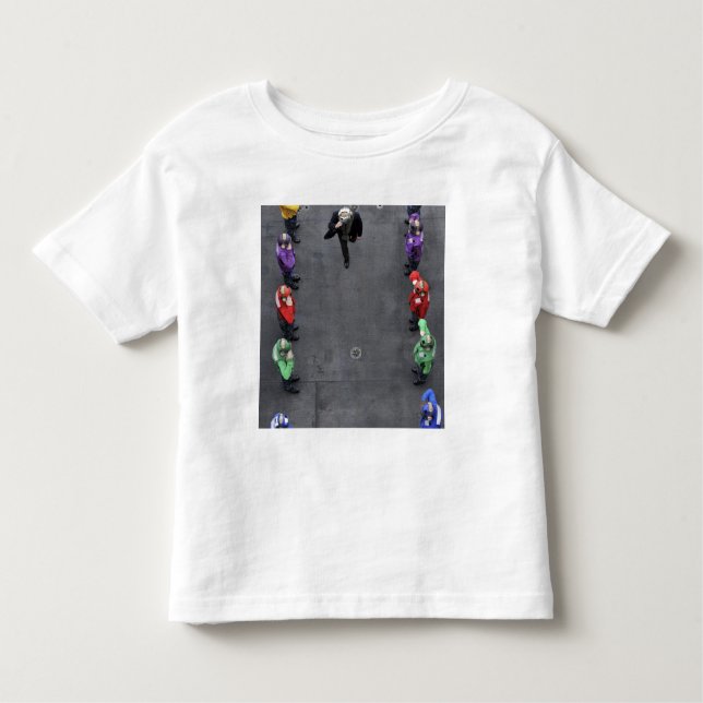 Camiseta Infantil MARINHO dos EUA (Frente)