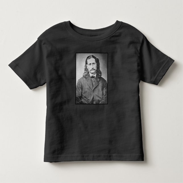 Camiseta Infantil Marshal Wild Bill Hickok Old West Guncater (Frente)