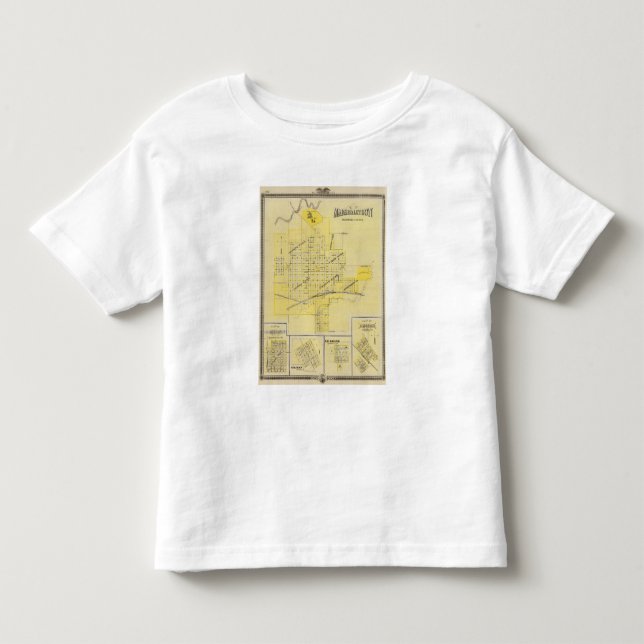 Camiseta Infantil Marshalltown, Albion, Gilman (Frente)