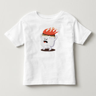 Camiseta Infantil Marshmallow flamejante