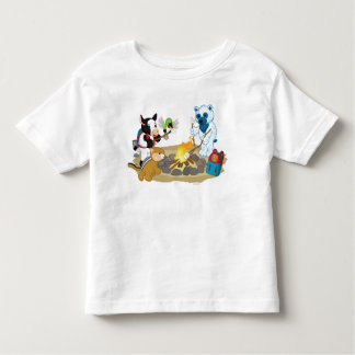 Camiseta Infantil Marshmallows da fogueira de Webkinz |