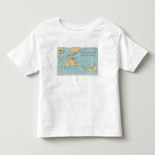 Camiseta Infantil Martha's Vineyard & ilhas de Nantucket