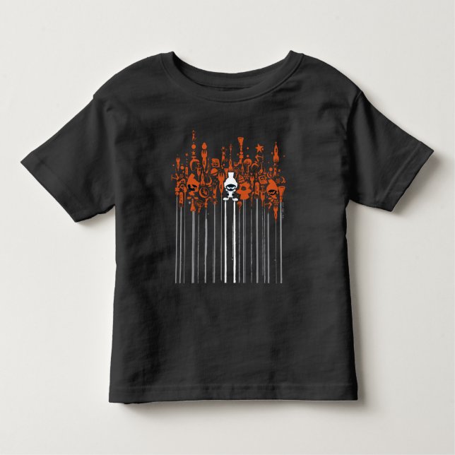 Camiseta Infantil MARVIN AS Armas MARTIAN™ de Destruição Maciça (Frente)