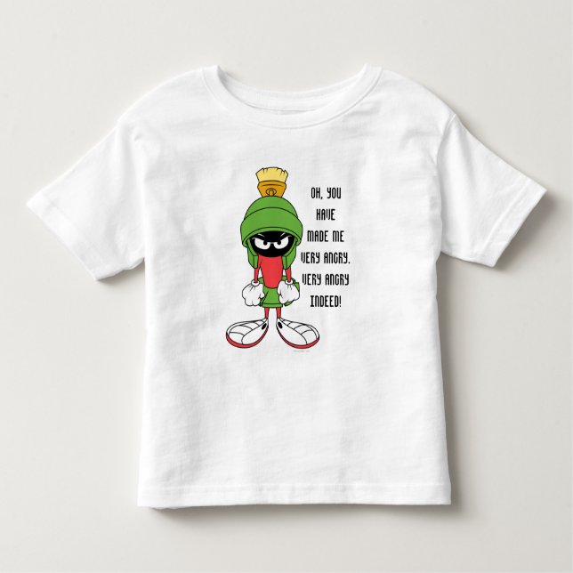 Camiseta Infantil MARVIN, O MARTIAN™ Upset (Frente)