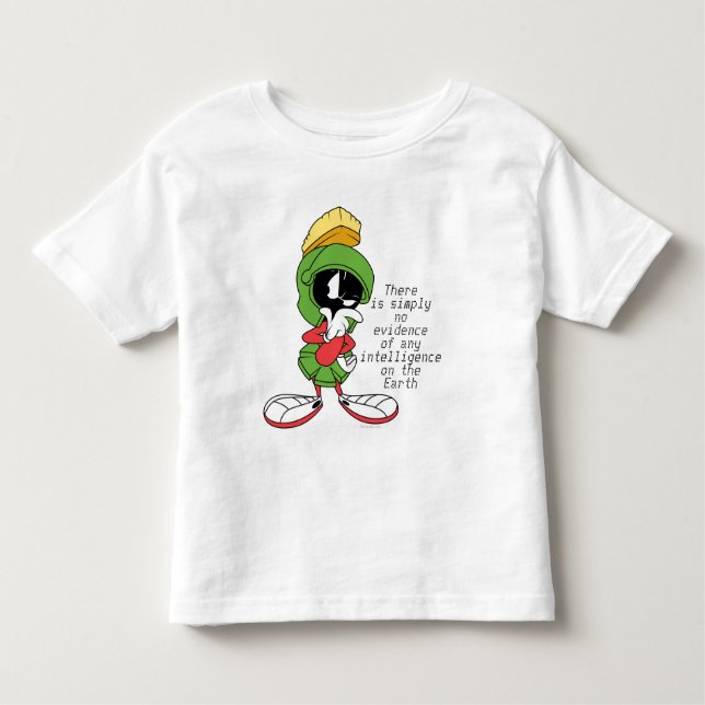 CAMISETA INFANTIL MARVIN, O PENSAMENTO MARTIAN™ (Frente)