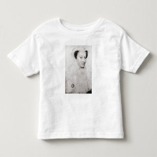 Camiseta Infantil Mary, rainha de escocês na lamentação branca, 1
