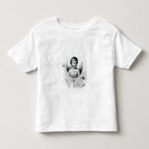 Camiseta Infantil Mary Wollstonecraft Shelley como uma criança
