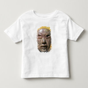 Camiseta Infantil Máscara funerária, Olmec, de México