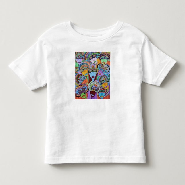 Camiseta Infantil Mascarada 7 (Frente)