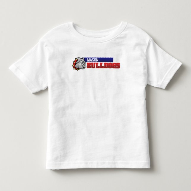 Camiseta Infantil Mason Bulldog #3 (Frente)