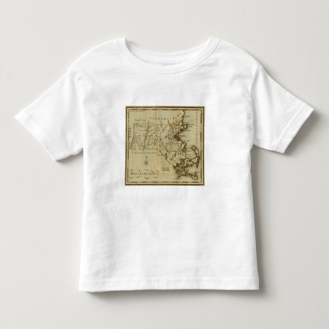 Camiseta Infantil Massachusetts 3 (Frente)