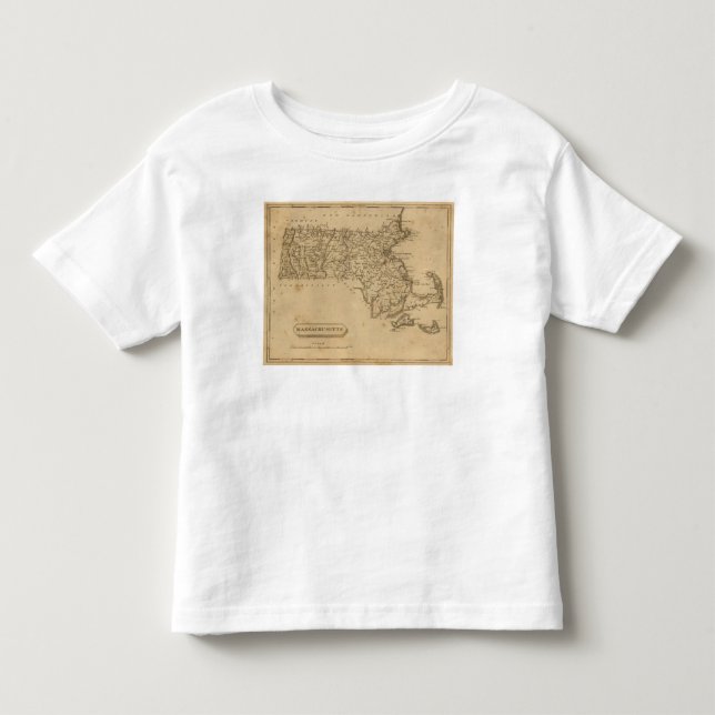 Camiseta Infantil Massachusetts 5 (Frente)