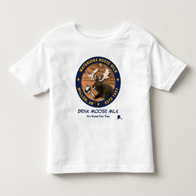 Camiseta Infantil Matanuska Moose Milk (Frente)