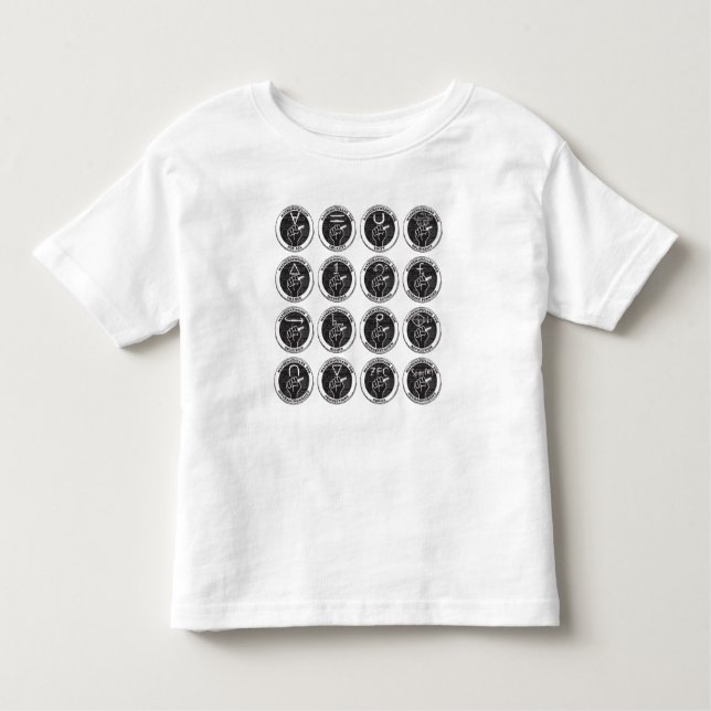 Camiseta Infantil Matemáticos para todos, etc. T-shirt infantil (Frente)