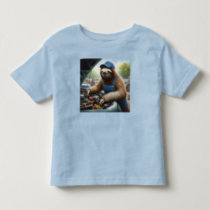 Camiseta Infantil Mecânica da prega