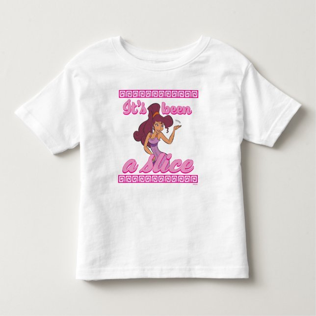 Camiseta Infantil Megara - It's Been a Slice Toddler T-shirt (Frente)