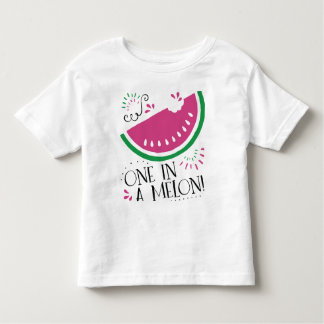 Camiseta Infantil Melancia uma em um melão para o bebê