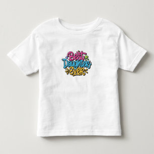 Camiseta Infantil Melhor Filha de Todos os Tempos (Estilo 3)