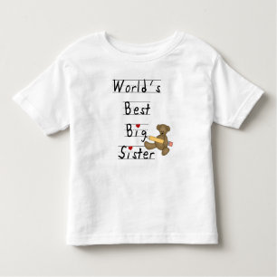 Camiseta Infantil Melhor Irmã do Mundo