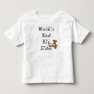 Camiseta Infantil Melhor Irmã do Mundo