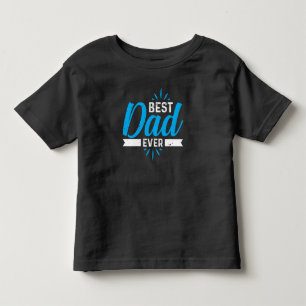 Camiseta Infantil Melhor Pai De Toddler