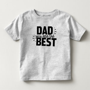 Camiseta Infantil Melhor Pai Toddler T-Shirt