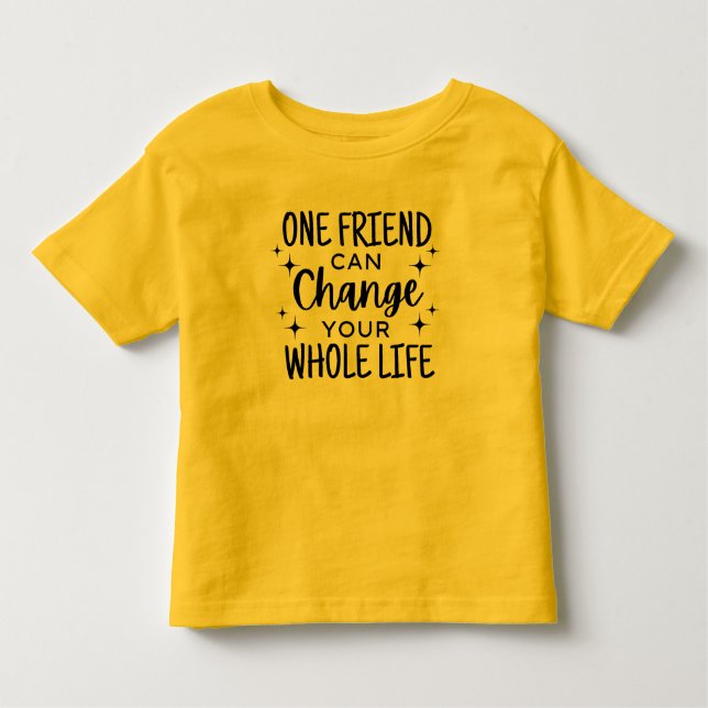 Camiseta Infantil Melhores Amigos (Frente)
